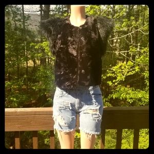 Mad Max Faux Fur Vest